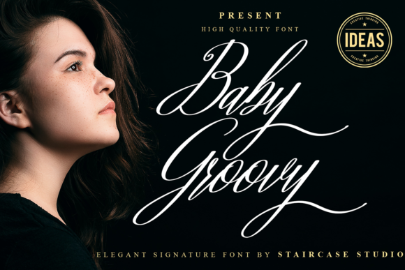 Baby Groovy: A Script Font That Elevates Editorial Design