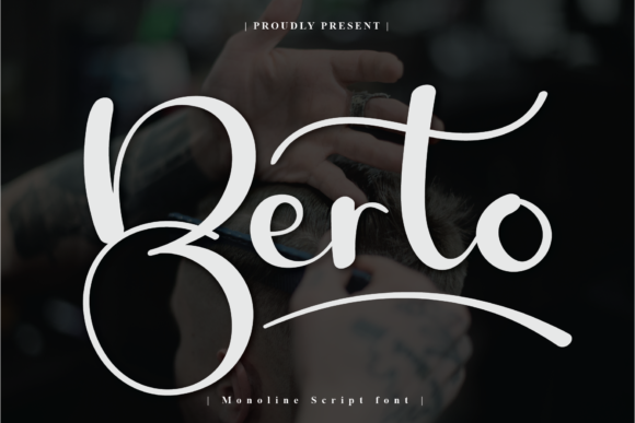 Berto Font: A Beautiful Script for Craft and Commercial Use
