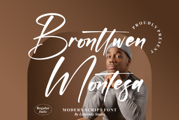 Bronttwen Montesa: A Script Font for Strong Brand Identity