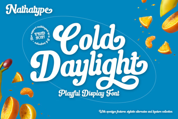 Cold Daylight: A Handwritten Font That Elevates Web Design