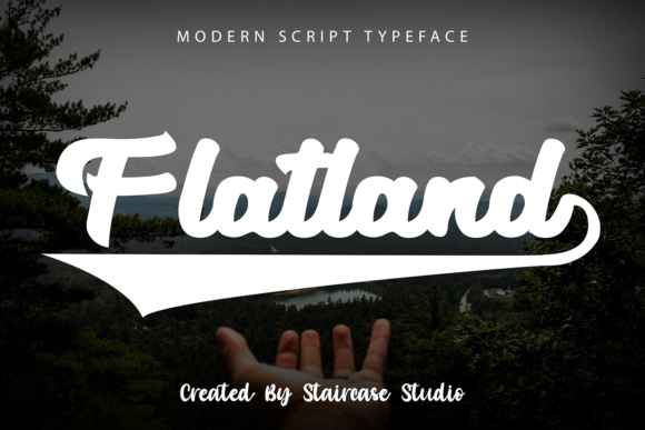 Flatland: A Handwritten Typeface for Modern Web Design
