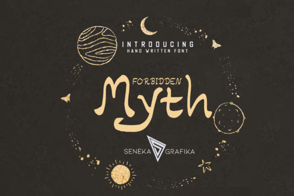 Forbidden Myth Typeface: Weaving Stories into Design
