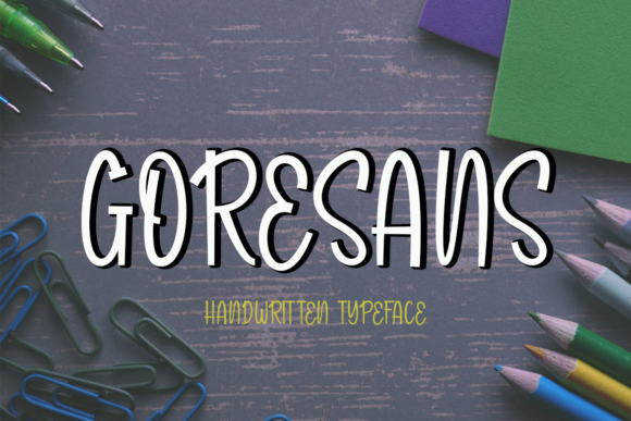 Goresans: A Handwritten Font That Elevates Brand Design