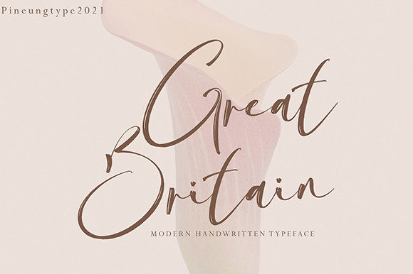 Great Britain Font: A Stylish Script for Memorable Branding