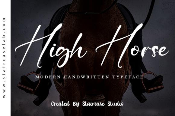 High Horse: A Handwritten Font for Modern Editorial Design