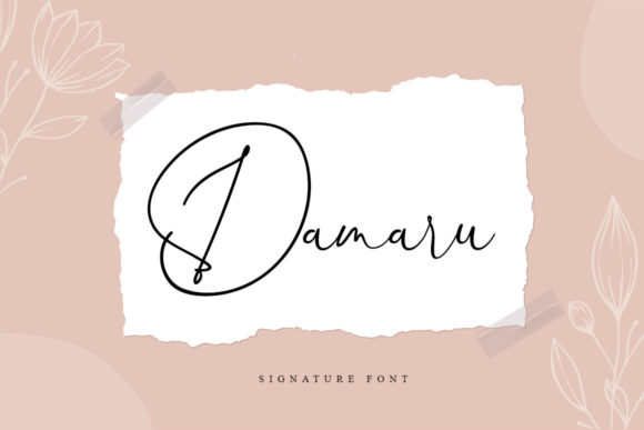 Introducing Damaru: A Script Font for Editorial Elegance