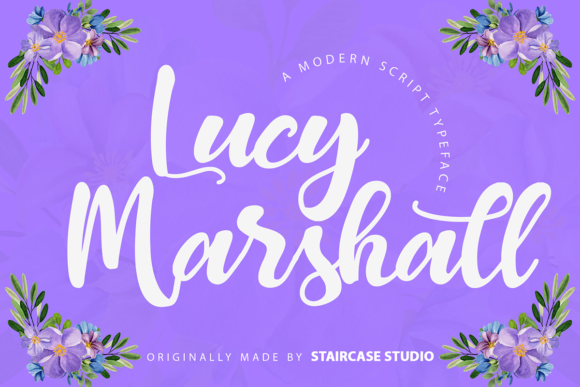 Lucy Marshall: A Bold Script Font That Elevates Brand Identity