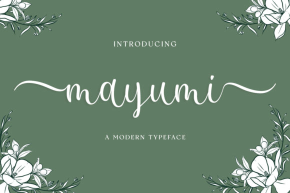 Mayumi Font: A Beautiful Script for Creative Makers