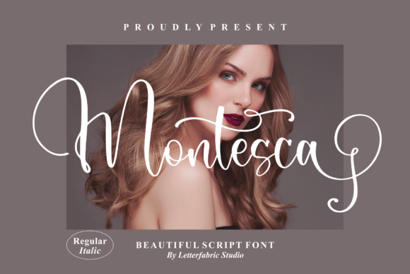 Montesca Font: A Script Typeface That Elevates Web Design