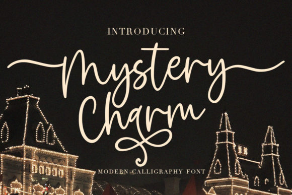 Mystery Charm: A Typeface That Adds Romance to Every Craft