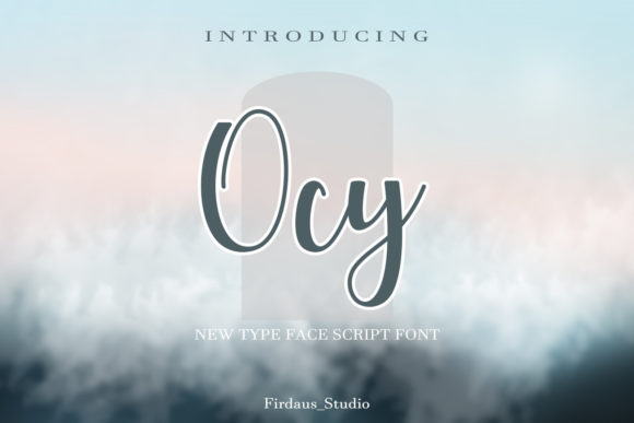 Ocy Font Review: A Modern Script for Branding in the Millennial Era