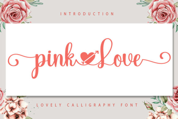 Pink Love: A Handwritten Font for Heartfelt Editorial Design