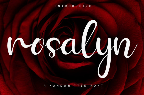 Rosalyn Font: A Script Amp Typeface That Elevates Digital Design