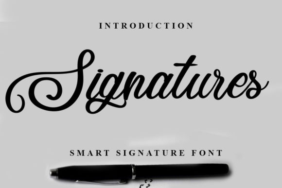 Signatures Font: A Handwritten Typeface for Makers and Creatives