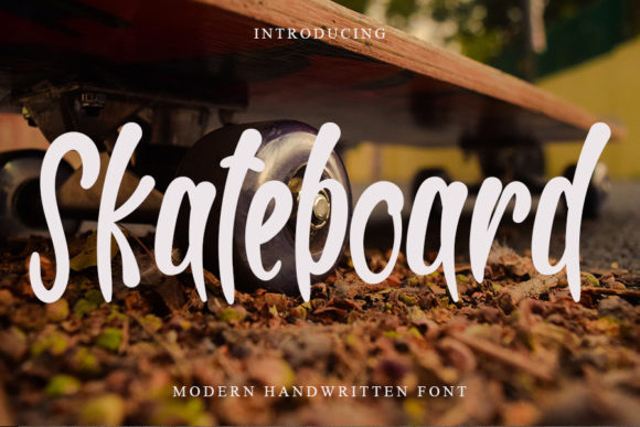 Skateboard Font: A Bold Typeface for Creative Campaigns