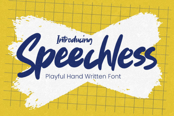 Speechless: A Handwritten Font That Speaks Volumes for Your Brand