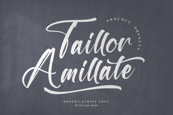 Taillor Amillate: A Script Font That Elevates Digital Branding