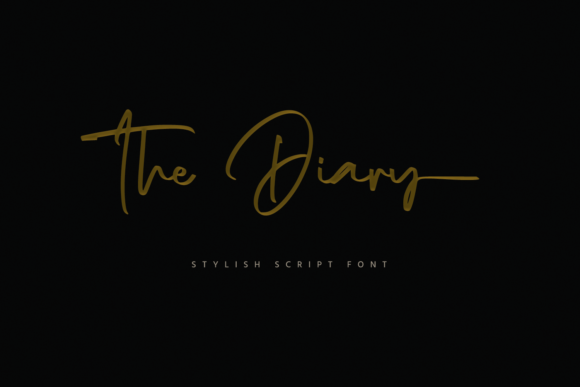 The Diary Font: A Modern Script for Editorial Elegance