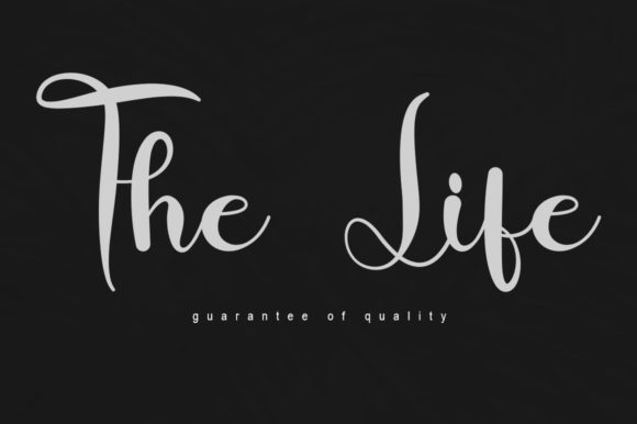 The Life Typeface: A Script Font That Elevates Campaign Design