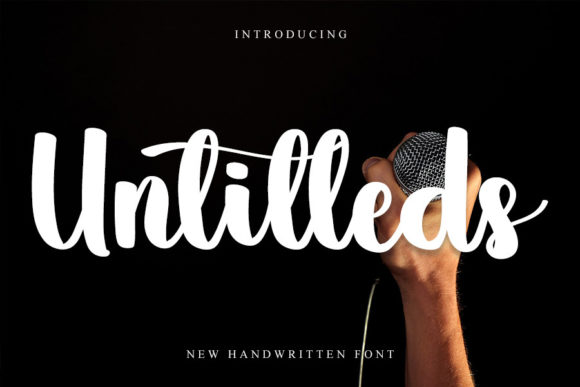 Untitleds: A Chic Script Font for Crafters and Creative Sellers
