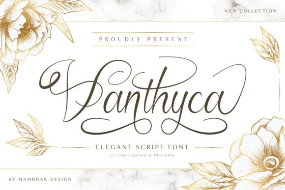 Vanthyca: A Typeface That Elevates Branding with Elegance