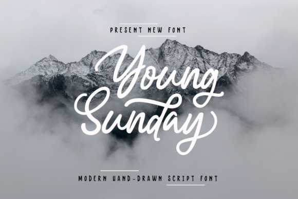 Young Sunday: A Script Font with Heart