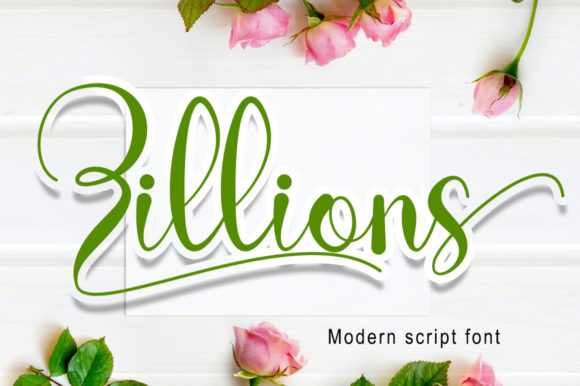 Zillions: A Graceful Typeface for Captivating Campaigns